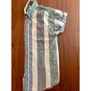 Vintage Faded Glory rolled sleeve button-up